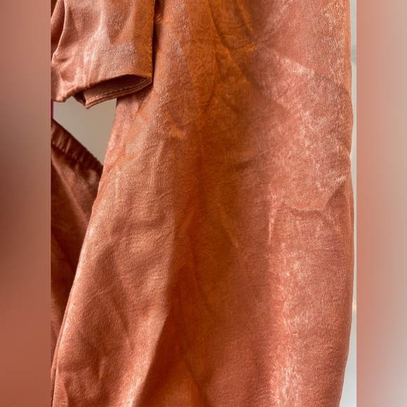 🍓Pink Lily rust cut out maxi dress size S🍓 - Picture 6 of 7